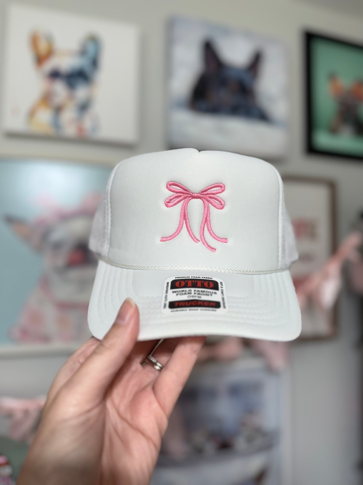 Coquette Bow Trucker Hat