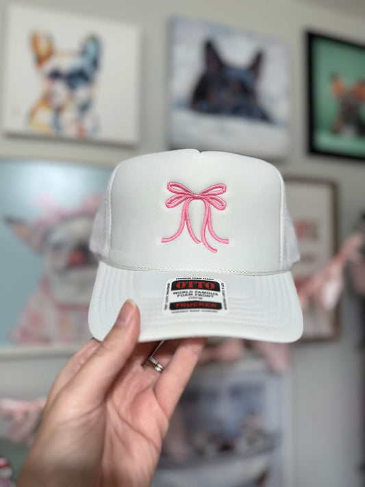 Coquette Bow Trucker Hat