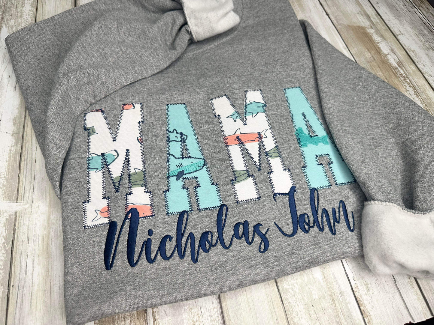 Mama embroidered keepsake crewneck