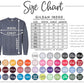 Embroidered Customizable Sweatshirts with names on sleeve