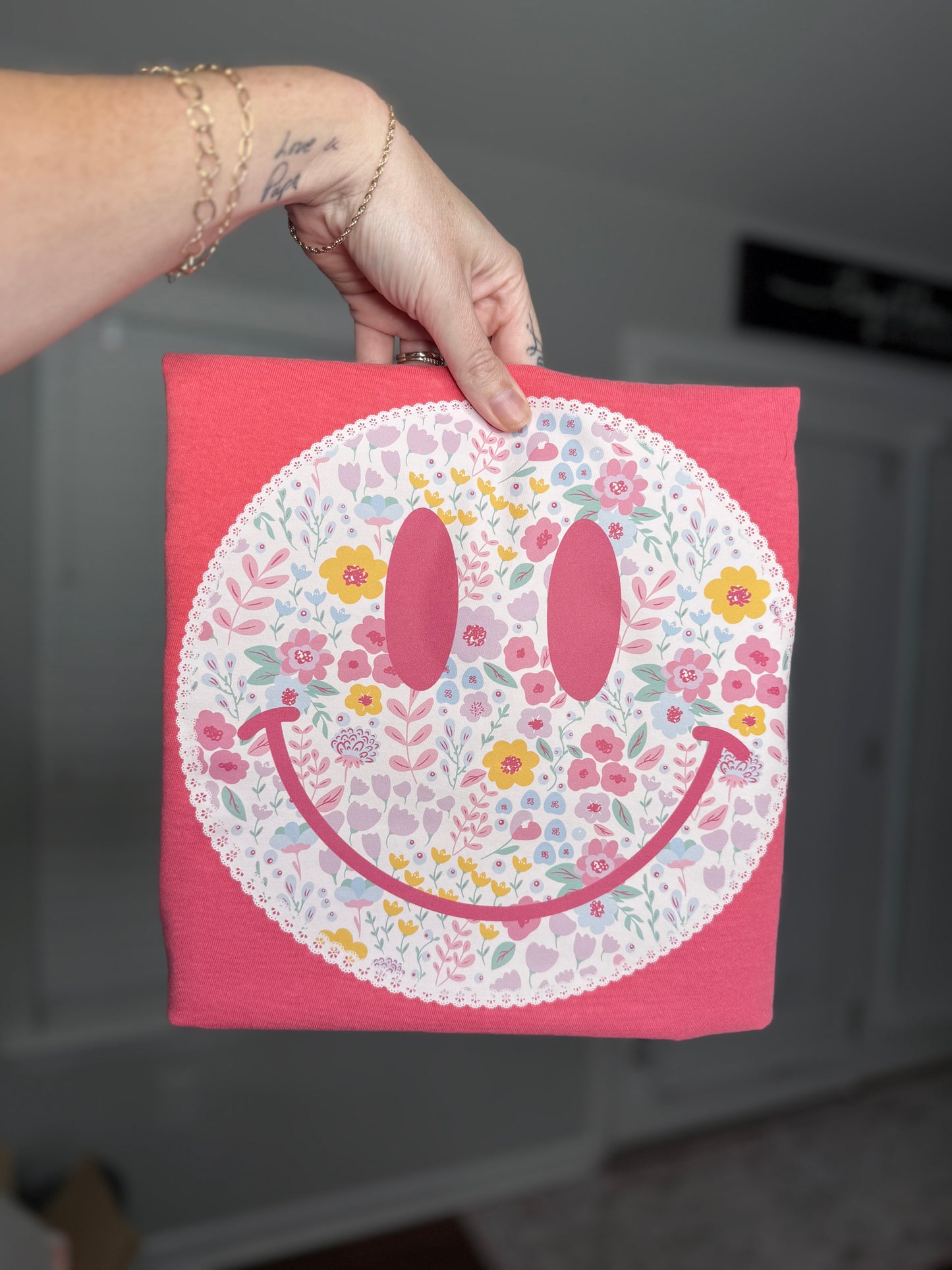 Floral Smiley