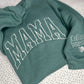Embroidered Customizable Sweatshirts with names on sleeve