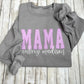 Mama embroidered keepsake crewneck