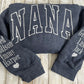 Embroidered Customizable Sweatshirts with names on sleeve