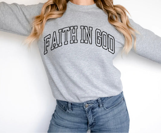 Faith In God Puff Print